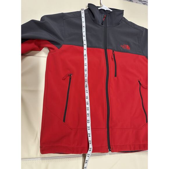 The North Face Apex Bionic Jacket Men's sz M Red/Black Soft Shell Outdoor Zip Up - Picture 6 of 14